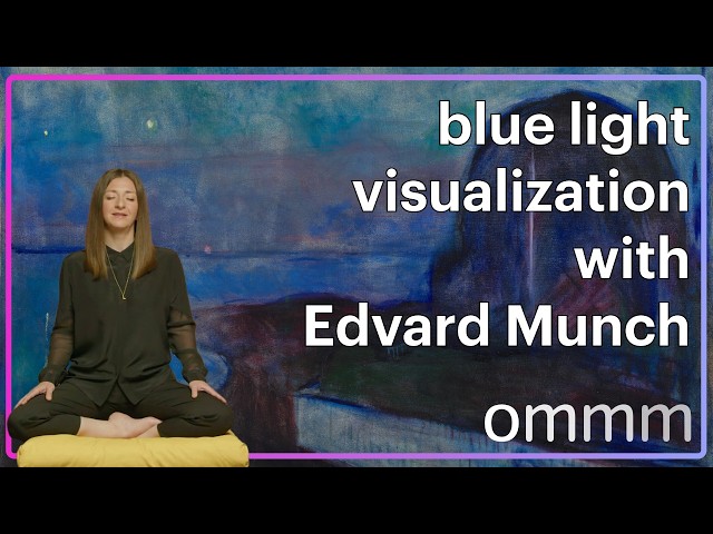 Blue Light Visualization with Edvard Munch’s Starry Night