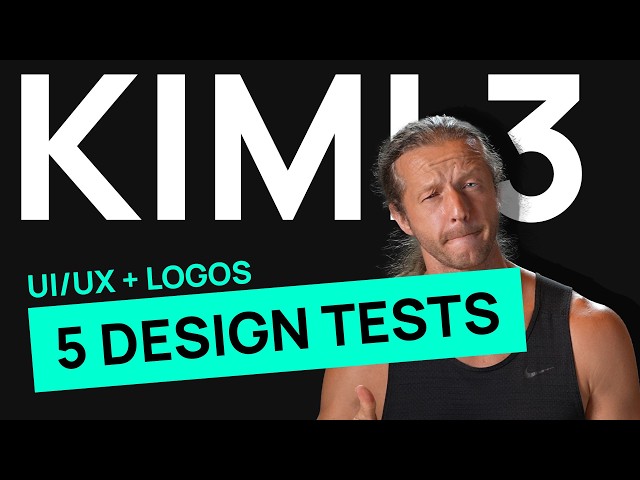 KIMI 3 - 5 Design Tests  for UI/UX & Logos