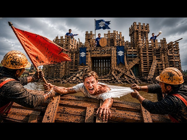 30 Handwerker gegen 30 Studenten – Capture The Flag eskaliert!