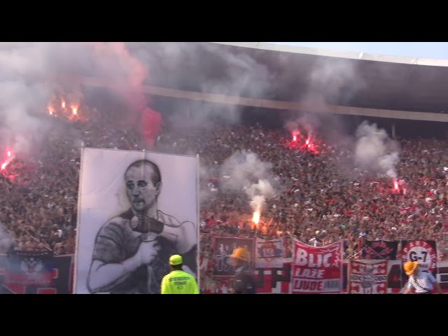 70 000 fans jumping like crazy,Red Star Belgrade,Crvena Zvezda ludnicaaa