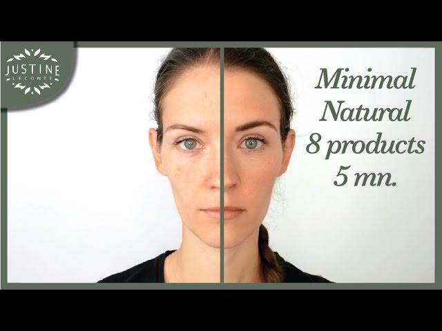 My French make-up routine for everyday (5 minutes) | Justine Leconte
