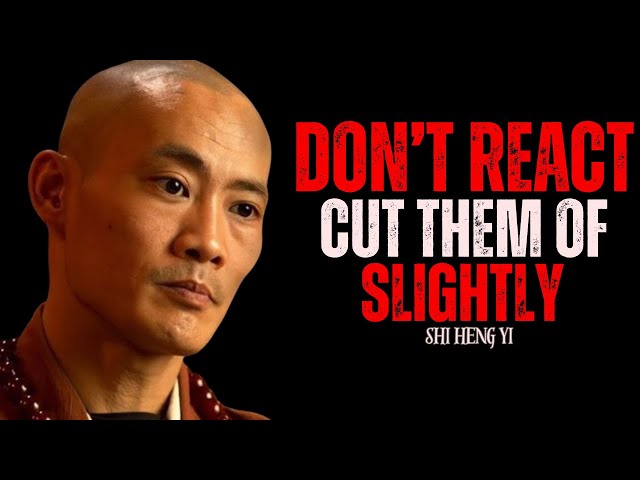Once You Learn These Life Lessons, You Will Never Be The Same _ Shi Heng Yi's Powerful Speech