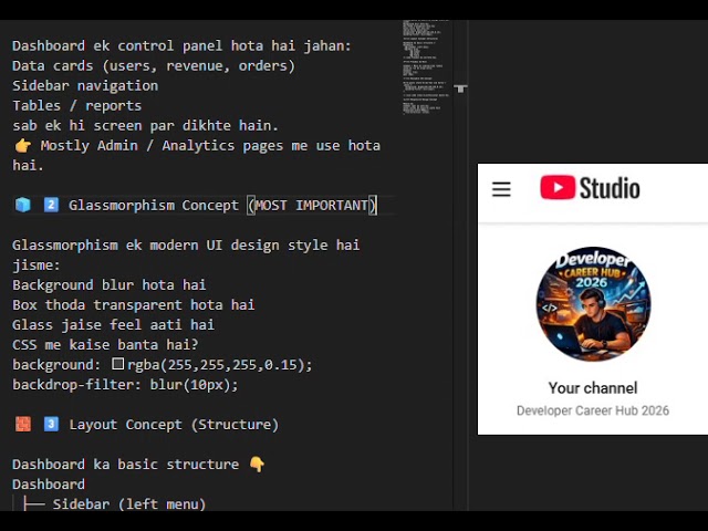 Day-16 VERY HARD: Dashboard UI (HTML + CSS)