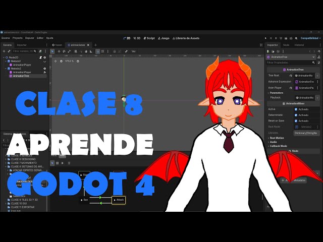 【GODOT 4 COURSE】 Animation Systems #vtuber #vstreamer