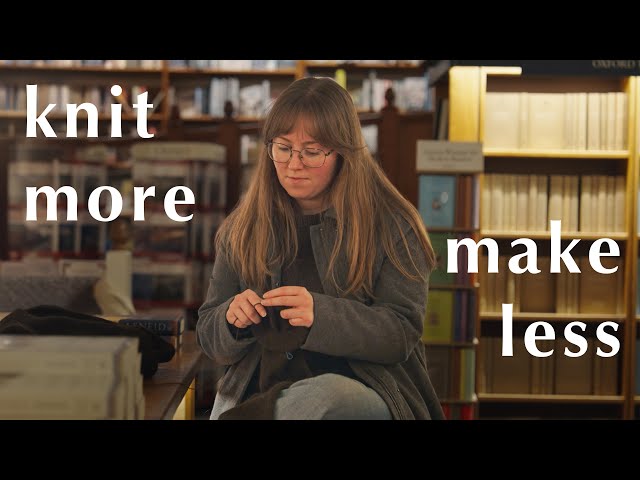 I'm changing the way I knit this year