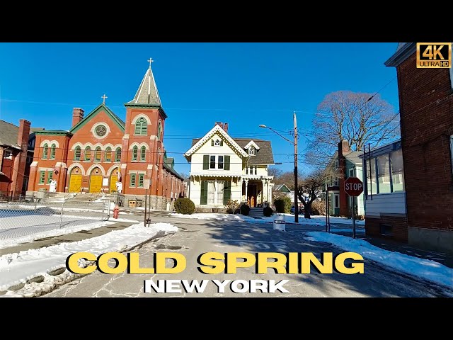 Driving Cold Spring New York 4K