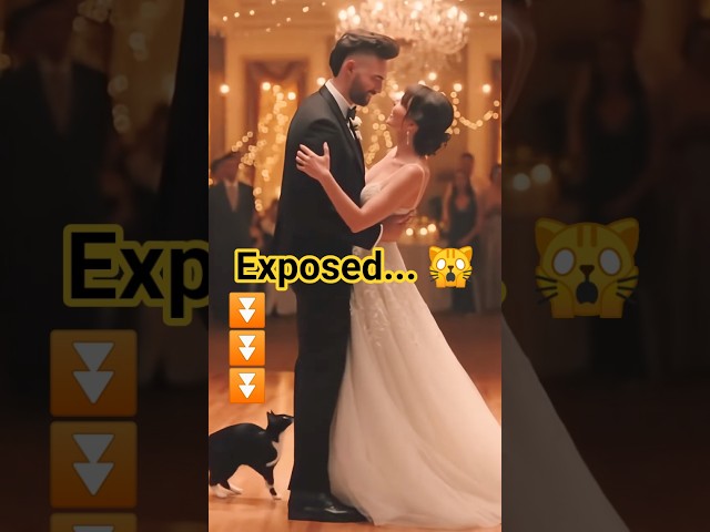 This Cat Ruined The Wedding In 5 Seconds   #shorts  #funnycats  #birds