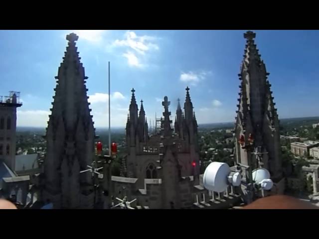 360 view on top of National Cathedral