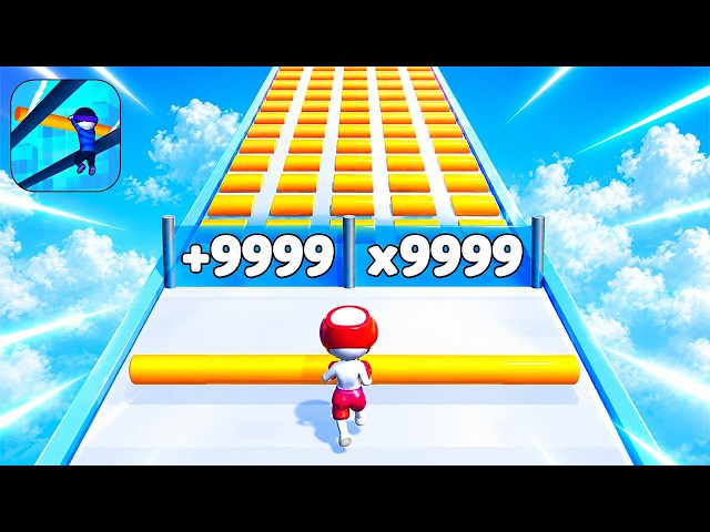 ROOF RAILS - New Mobile Gameplay (Android,iOS) Latest Update Freeplay Max Skills Update