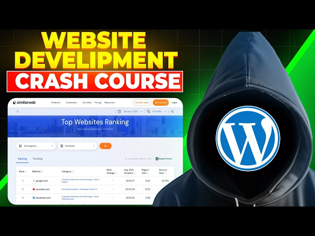 Learn Web Development FAST — Full Guide for Beginners (Live Code + Screen Walkthrough)