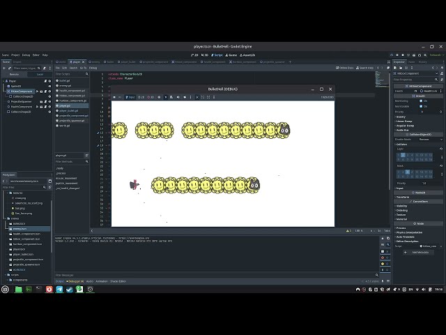 Bullet hell game in Godot | devlog #0