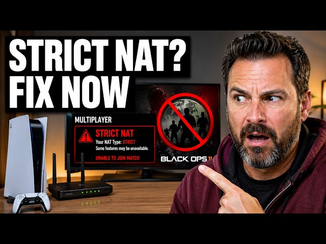 How to Change NAT Type From Strict to Open on PS5 Black Ops 2