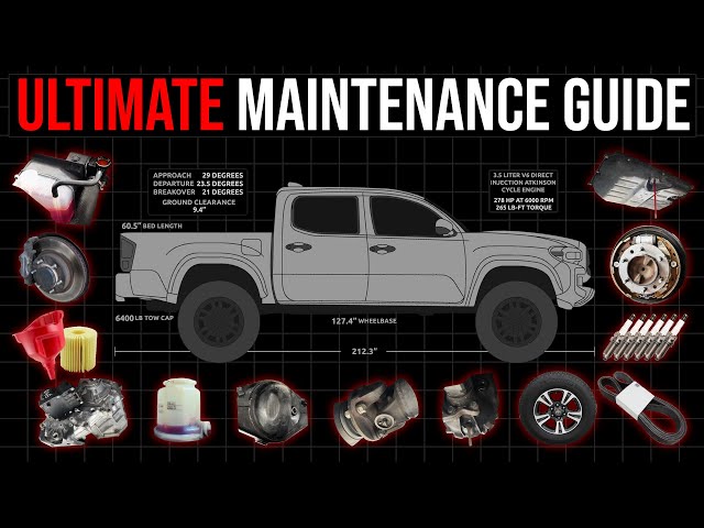 Your Tacoma Can Last FOREVER - The Ultimate Maintenance Guide