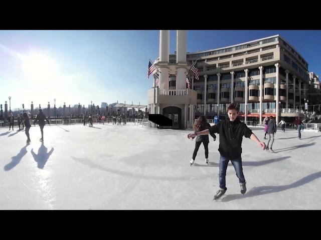 360 Video Ice Skating