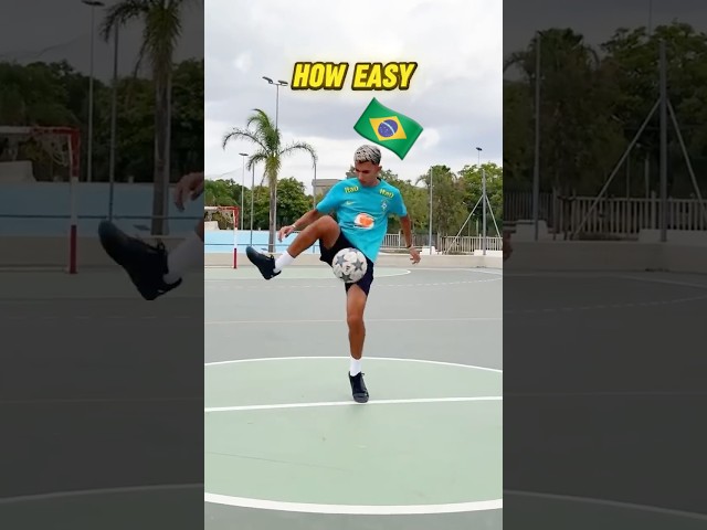LEARN this VIRAL SKILL🇧🇷😍 #xntonio #football #soccer #tutorial #shorts