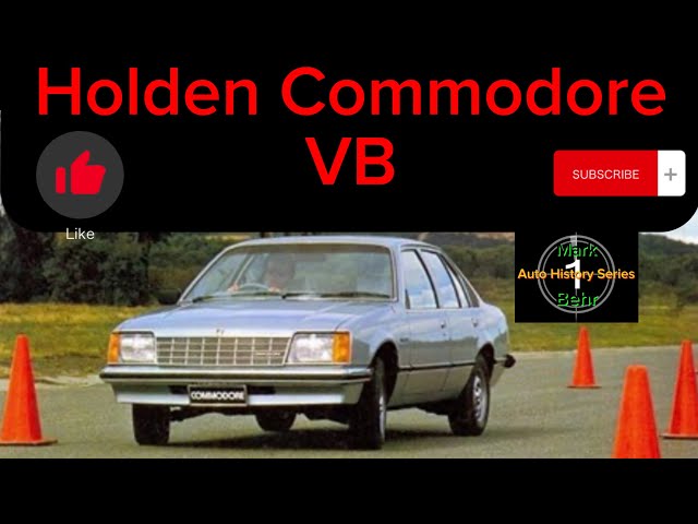Holden VB Commodore - Part 1 in a Commodore History Series
