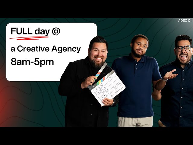 A Real Day in the Life at a Creative Agency