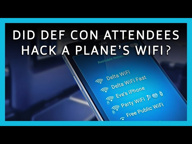 Did DEF CON Attendees Hack a Plane's WiFi? 😨