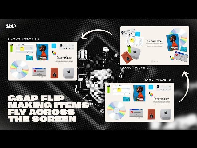 This Landing Page Animation Has 3 Moods (Crazy GSAP Flip Layout Transitions)