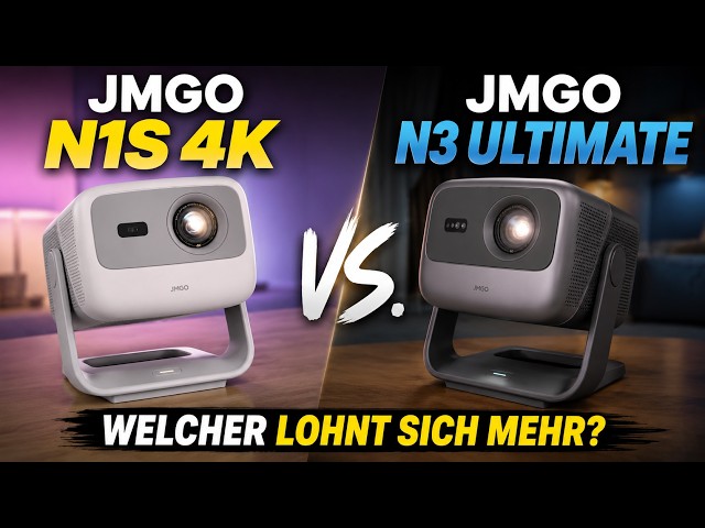 JMGO N1S 4K vs. N3 Ultimate - Welcher Beamer lohnt sich mehr für dich?
