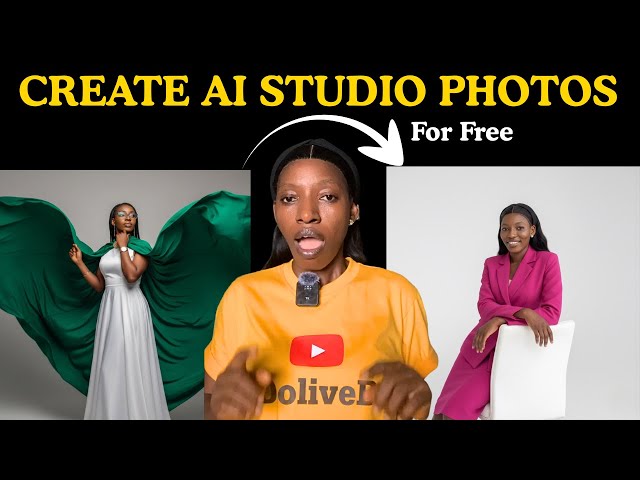 How to Generate Realistic AI Studio Photos | Free AI Tutorial
