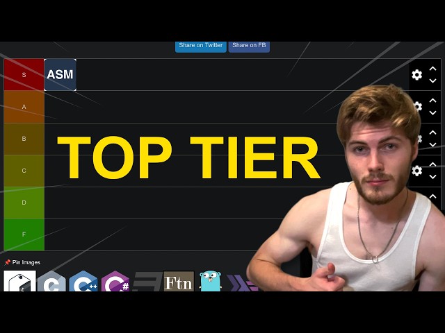 Zoomer Talks Programming Tier List