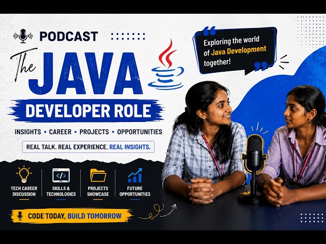 Podcast on Java Developer Role | Tech Career Discussion