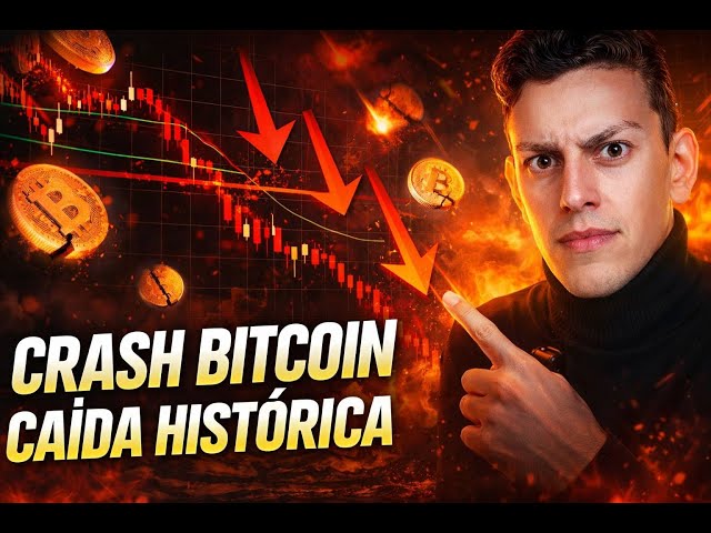 Se avecina caída histórica en Bitcoin - Crash en mercado cripto 🔴
