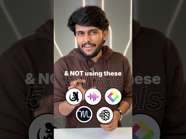 Top 5 Free AI Tools for Students, Comment which tool you are using?