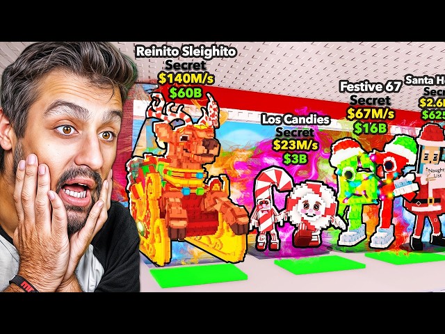 Έκλεψα τα πιο ΣΠΑΝΙΑ ΧΡΙΣΤΟΥΓΕΝΝΙΑΤΙΚΑ BRAINROT! *o ADMIN μου έδωσε ΑΠΕΙΡΗ ΤΥΧΗ*