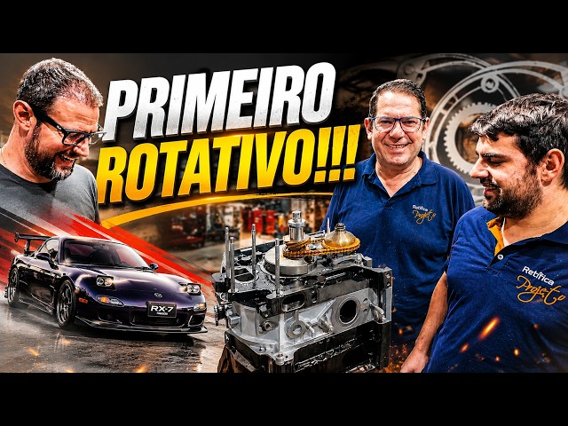 WE BUILT OUR FIRST ROTARY ENGINE EVER!! MAZDA RX-7 THE FAMOUS 13B!! 🔥💨