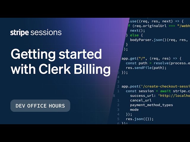Getting started with Clerk Billing