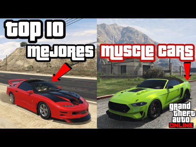 TOP 10 BEST MUSCLE CARS IN GTA Online