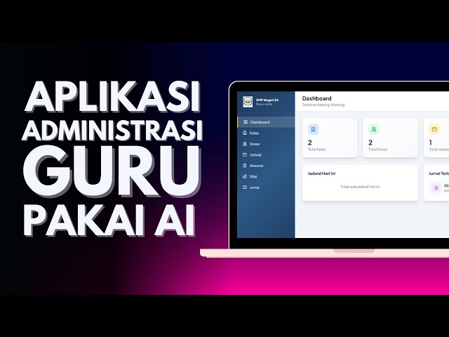 Creating a Complete Teacher Teaching Administration Application Using AI