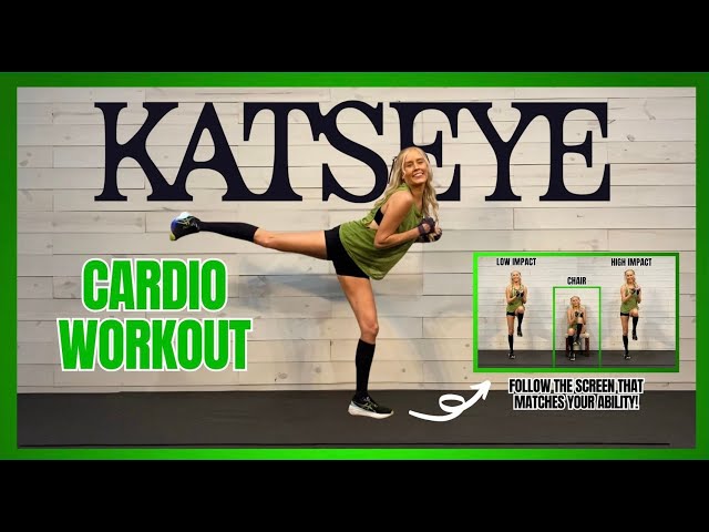 💚 KATSEYE CARDIO WORKOUT 💚 ACCESSIBLE WORKOUT WITH STANDING OR CHAIR FOR ALL ABILITIES 💚 DANCE HIIT