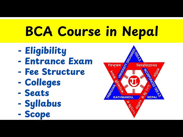 BCA in Nepal | BCA Course Details in Nepal | Bachelor in Computer Application in Nepal