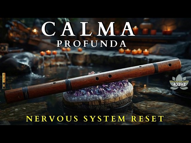 432Hz Calma Profunda | Libera el Peso del Alma | Nervous System Reset 4K