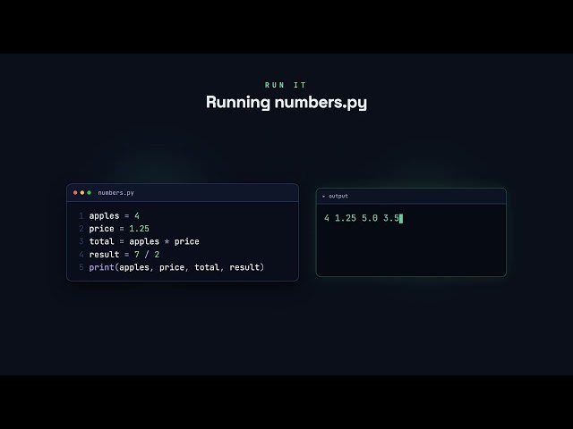 Numbers: int and float - Python for Beginners
