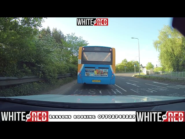 Dunfermline - Rosyth test route - MOCK Test - Driving lesson - Vine test centre