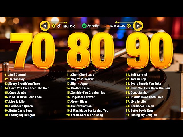 Best Music Hits 70s 80s 90s Playlist 📀 Greatest Hits 70s 80s 90s Oldies Music 1886 📀 Music Hits 80s