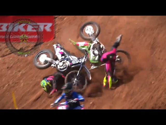 "He got his bell rung pretty well." | Motocross Crashes