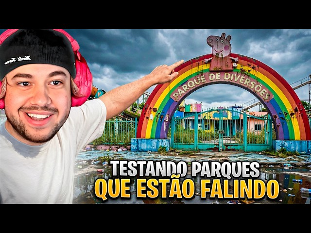 TESTANDO PARQUES DE DIVERSÃO FALIDOS! - React Neagle