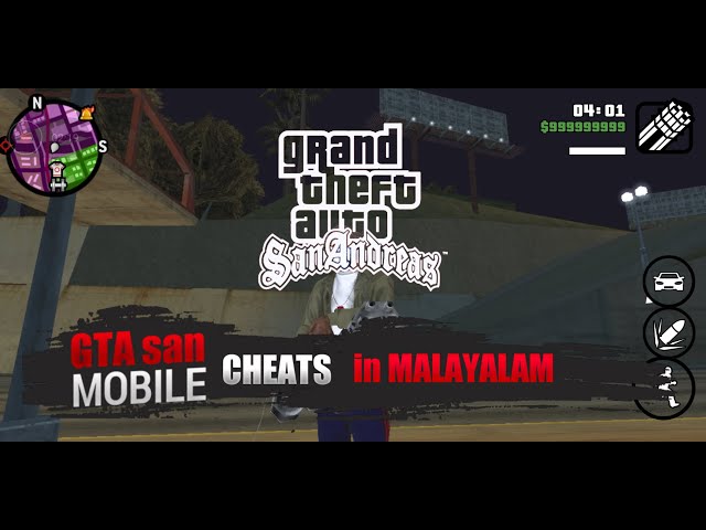 How to install cheats in GTA SAN ANDREAS MOBILE in Malayalam | BLACK POWDER YT