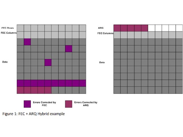 Error Correction Techniques for IP Networks - FEC - ARQ - Hybrid - Enhanced