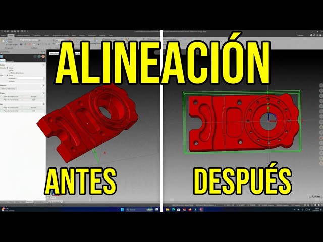 20- How to align a part with dynamic transform in Mastercam