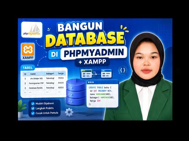 DATABASE MANAGEMENT SYSTEMGGUNAKAN PHPMYADMIN & XAMPP