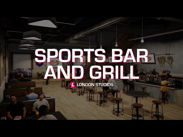Sports Bar and Grill [FiveM MLO / GTA V Interior]