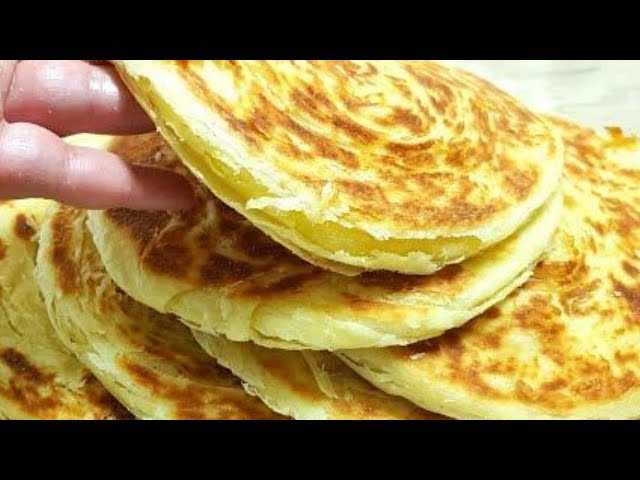 How to Make the Perfect Flatbread Paratha: You'll Never Guess the Secret Ingredient! ASMR COOKING