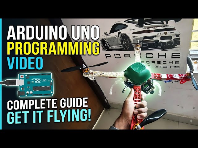 How to make a Drone | Using Arduino flight controller | Full Programming video 💯