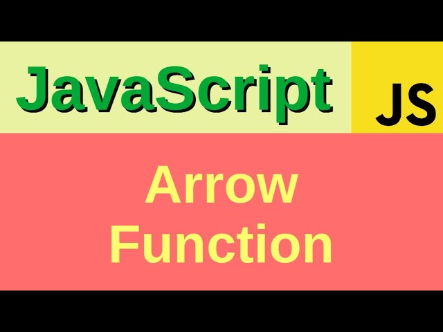 Arrow function - Basic JavaScript Fast (15)